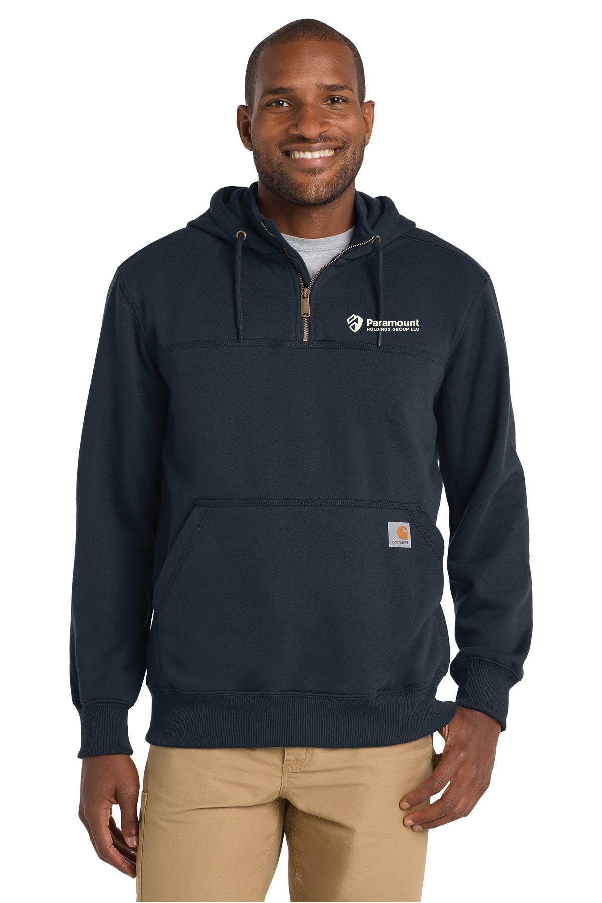 Carhartt ® Rain Defender ® Paxton Heavyweight Hooded Zip Mock Sweatshirt