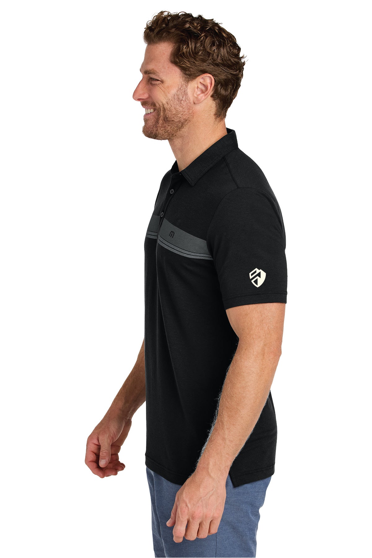 TravisMathew Glenview Stripe Polo